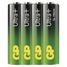 B03214 Batéria GP Alkalická Ultra Plus 1,5V AA, set 4ks