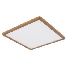 GLOBO 41563-24WW SAPANA stropní svítidlo LED 24W/2300lm 3000K IP44 imitace dřeva, bílá
