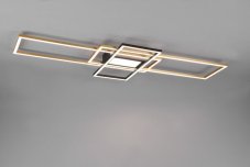 TRIO 620010408 IRVINE stropné svietidlo SMD LED 60W/7100lm 3000-6500K matná mosadz, stmievateľné, diaľkový ovládač