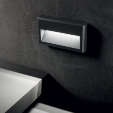 Ideal Lux 250854 FEBE vonkajšie nástenné svietidlo LED 6W/490lm 3000K IP65 antracit