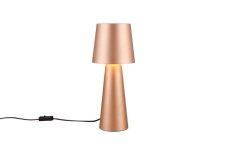 TRIO 562900165 NUBIAN stolná lampička V400mm 1xE27 kávová