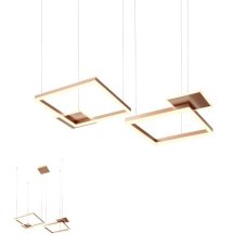 REDO 01-2613 SIGUA závesné svietidlo LED 110W/5499lm 3000K kávová, switchdimmer