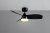 TRIO Reality R62732132 HELSINKI Stropní ventilátor s osvětlením D900mm SMD LED 20W/2500lm 2700-6000K černá, dálkový ovladač