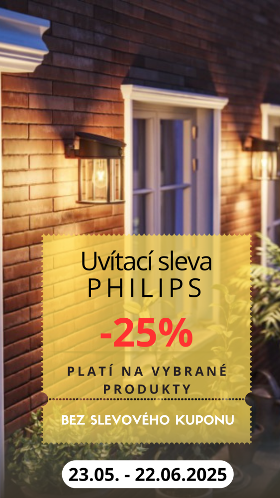 Philips v akci - 25%