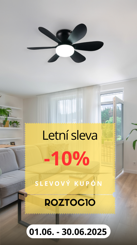 Letní sleva na ventilatory - 10%