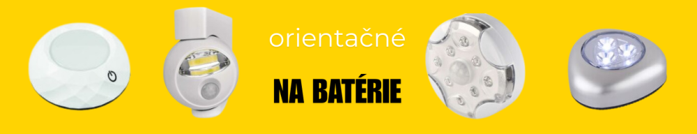 orientačné svietidlá na batérie bez potreby elektrickej energie bezpečný domov